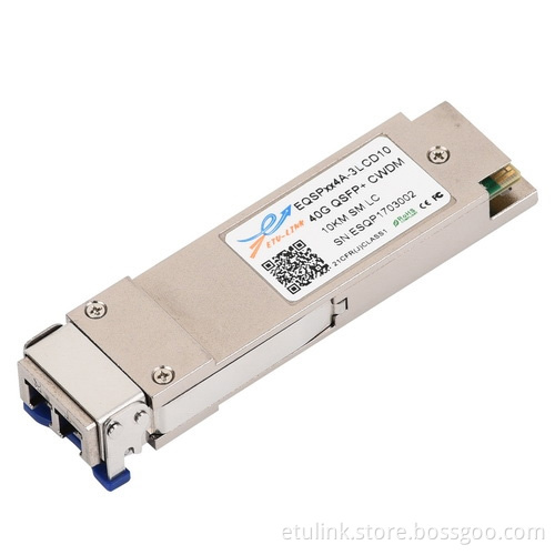 40G QSFP+ LR4 CWDM 10KM TRANSCEIVER